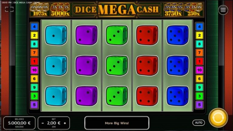 Rolling in the Winnings: A Guide to Dice Mega Cash Online Casino Slot Game