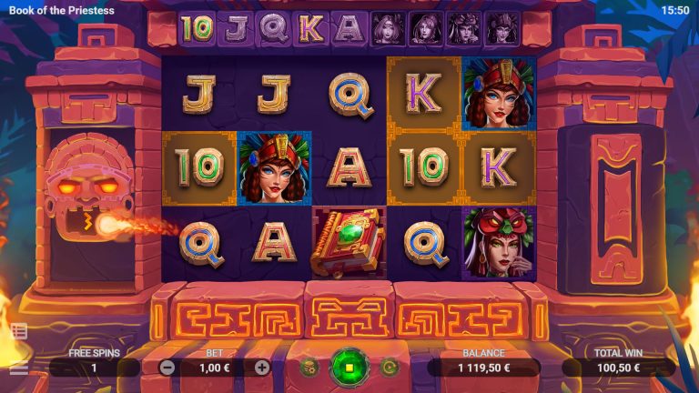 Book of the Priestess Online Slot Game